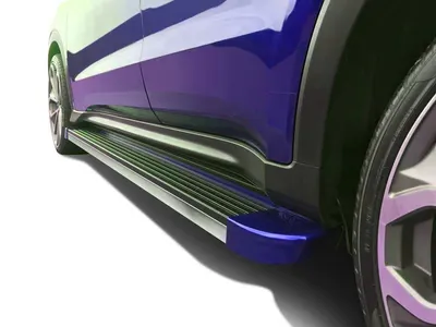 Estribo Tiggo 2 /21 Azul Metálico Evo — detalhe