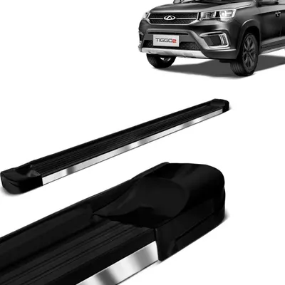 Estribo Tiggo 2 /21 Preto Sólido EVO
