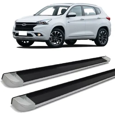 Estribo Tiggo 7 Branco Pérola EVO
