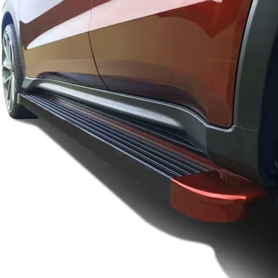 Estribo Captur 17/21 EVO Vermelho Fogo — detalhe