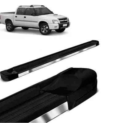 Estribo S-10 CD /11 EVO Preto Fosco