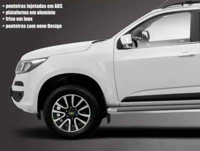 Estribo S-10 CS 2012 EVO Prata Switchblade — detalhe