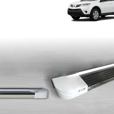Estribo Rav 4 13/16 EVO Branco Pérola