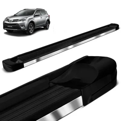Estribo Rav 4 17/20 EVO Preto Fosco