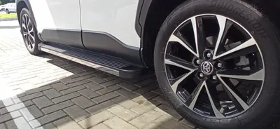 Estribo Corolla Cross 21/ EVO Branco Polar* — detalhe