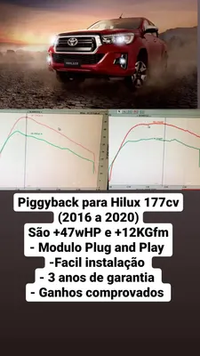 Chip Hilux 177cv