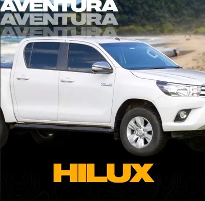 Estribo Hilux 16/ Extreme Preto*