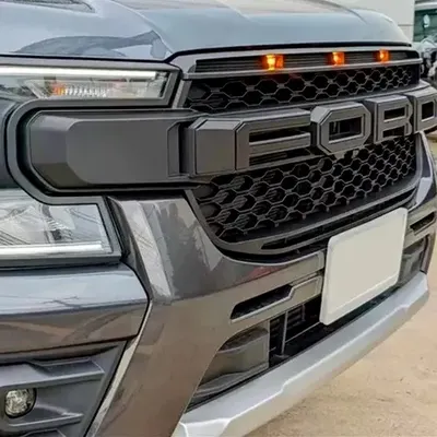 Grade Frontal Raptor Ranger 24/ C/LED Laranja * — detalhe