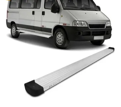 Estribo Ducato Longa 14/17 Alumínio Anodizado*