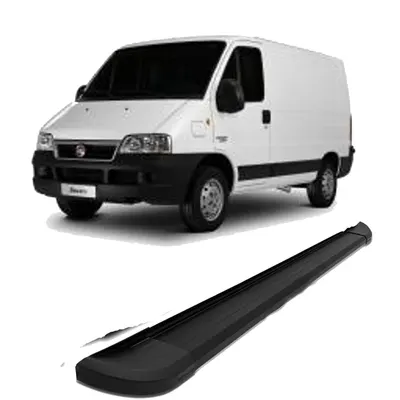 Estribo Ducato Curta 14/17 Alumínio Preto*