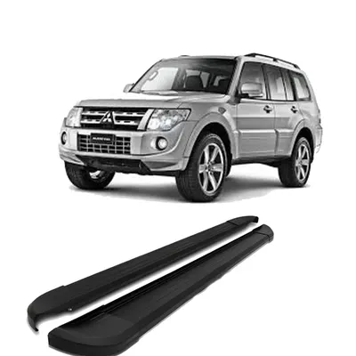 Estribo Pajero Full 5P 05/ Alumínio Preto