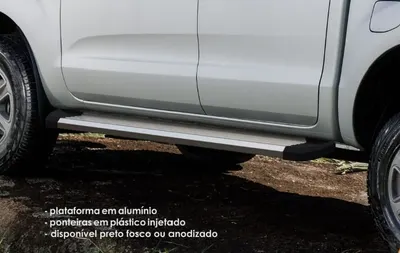 Estribo Ecosport 01/12 Alumínio Anodizado — detalhe