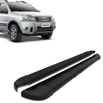 Estribo Ecosport 01/12 Alumínio Preto