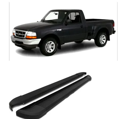 Estribo Ranger /12 CS Alumínio Preto