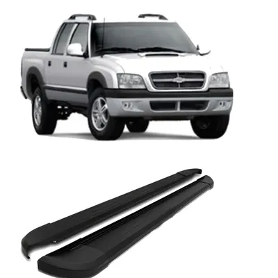 Estribo S-10 CD 01/11 Alumínio Preto
