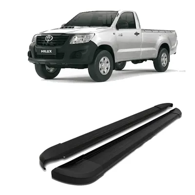 Estribo Hilux CS 06/15 Alumínio Preto