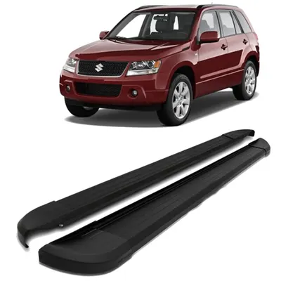 Estribo Grand Vitara 08/16 Alumínio Preto
