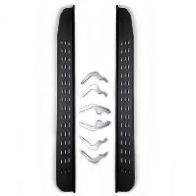 Estribo Ranger 13/ CD Steel Carbon Raptor Preto* — detalhe