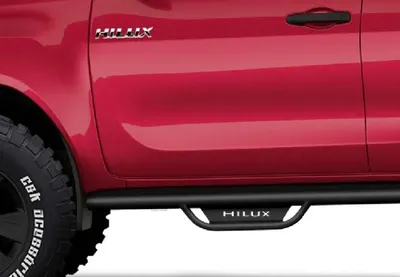 Estribo Hilux CS 2016/TX Tubular* — detalhe