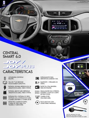 Central Multimídia Onix/Prisma/Spin Joy 7″ CMM*