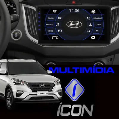 Central Mult. Smart 9.0 10″ Creta 17/19 C/Cam. Ré*