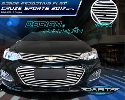 Sobre Grade Cruze Hatch 17/ Flat 3 Pçs* — detalhe