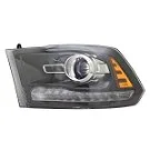 Farol Dodge Ram 1500 Classic 19/23 – 2500 12/18 Fumê Direito — detalhe