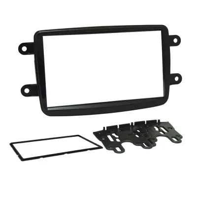 Moldura P/Mídia Kwid/Captur/Duster 7″Preta* — detalhe