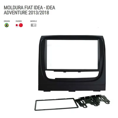 Moldura P/Mídia Adventure 13/18 7″ Preta*