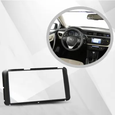 Moldura P/Mídia Corolla GLI 15/19 6.8″ Preta*