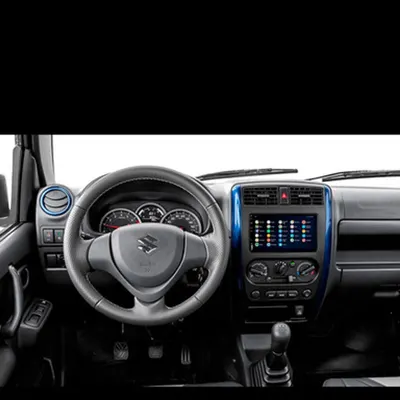 Moldura P/Mídia Jimny 6.8″ Preta* — detalhe