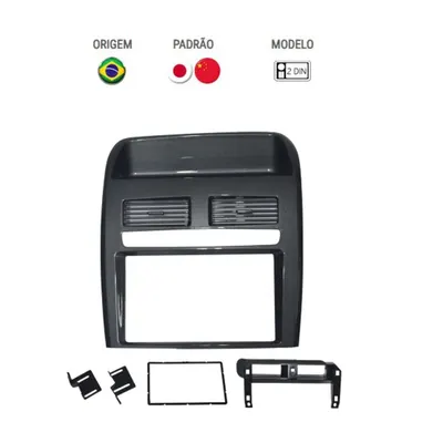 Moldura P/Mídia Linea 08/14 7″ Black Piano*