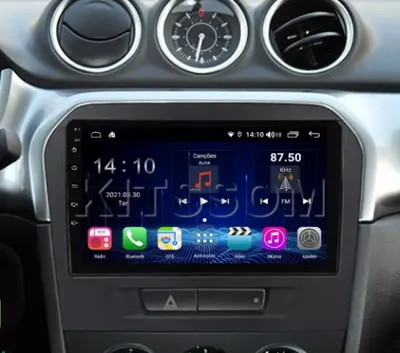 Moldura P/Mídia Grand Vitara 16/19 Preta* — detalhe