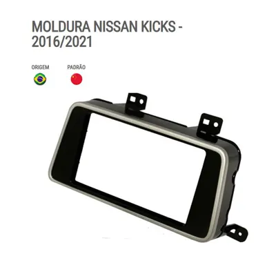 Moldura P/Mídia Kicks 9″ Black Piano*