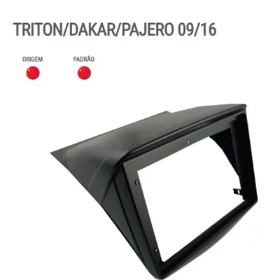 Moldura P/Mídia Pajero Dakar/L-200 Triton 7″/9″*