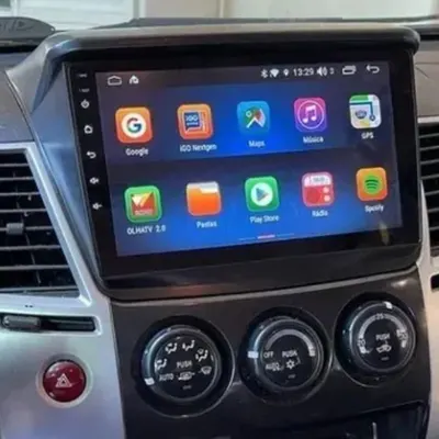 Moldura P/Mídia Pajero Dakar/L-200 Triton 7″/9″* — detalhe