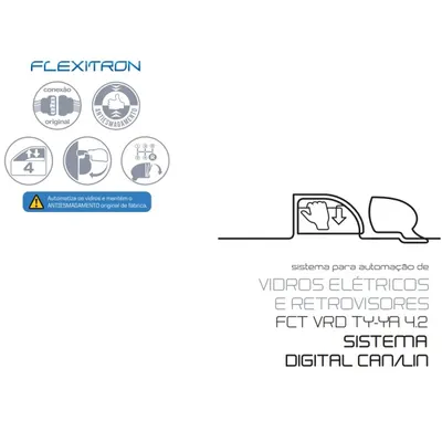 MLV P/ Vidros+ Tilt Down+Reba Yaris 22/* — detalhe