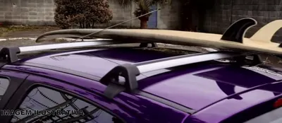 Rack De Alumínio Palio/Siena (Mod Ant) 4P Prata* — detalhe