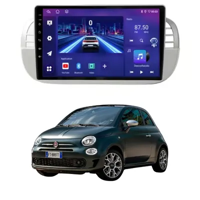 Central Multimídia para FIAT 500