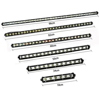 FAROL / BARRA DE LED OFF ROAD — detalhe