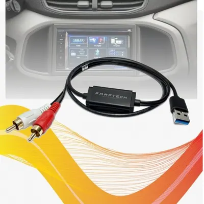 Conversor De Audio RCA P/USB Onix/Prisma/Tracker*