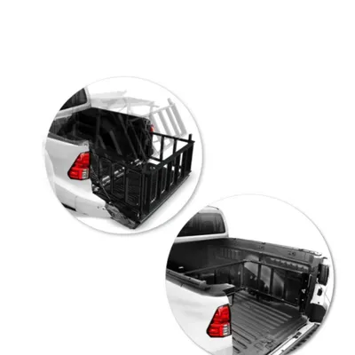 Extensor De Caçamba Hilux 16/ Preto EDR* — detalhe