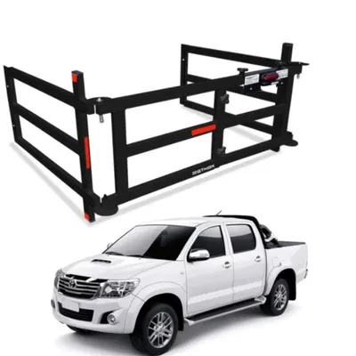 Extensor De Caçamba Hilux 06/15 Preto EDR* — detalhe