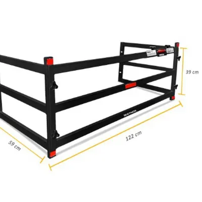 Extensor De Caçamba Hilux 06/15 Preto ED* — detalhe