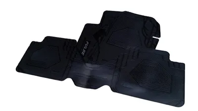 Tapete Personalizado PVC Pulse Preto 3Pç*