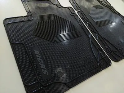Tapete Personalizado PVC Kicks Cinza 3Pç* — detalhe