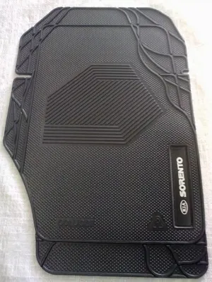 Tapete Personalizado PVC Sorento 12/ Preto 3Pç* — detalhe