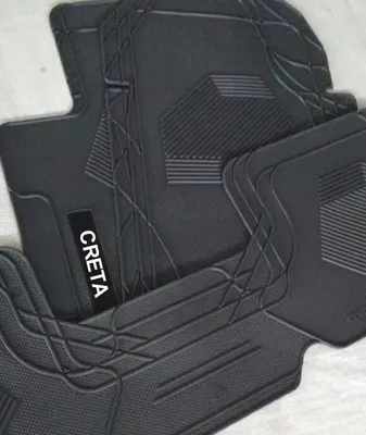 Tapete Personalizado PVC Creta 17/21 Preto 3Pç * — detalhe