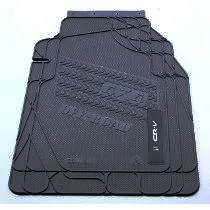 Tapete Personalizado PVC CRV 4×4 /11 Preto 3Pç* — detalhe