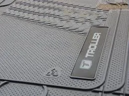 Tapete Personalizado PVC Troller 09/14 Preto 3Pç* — detalhe